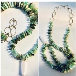 Semi precious stone Necklace NEW